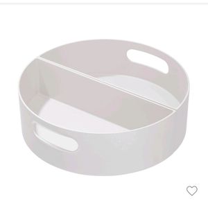 IDesign 2pc Handled Turntable Grey